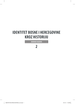 Identitet Bosne i Hercegovine kroz historiju