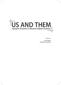 Us and Them - Centar za empirijske studije kulture jugoistočne Evrope