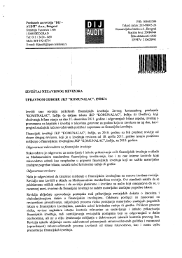 Preduzeće za reviziju "DIJ - PIB: 104063399
