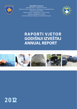 raporti vjetor godišnji izveštaj annual report