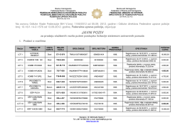 JAVNI POZIV - Federalna uprava policije
