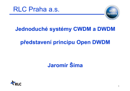 DWDM - wdm systems summit