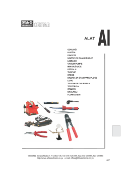 Alat - M&G Electronic