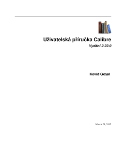 formátu PDF - calibre User Manual