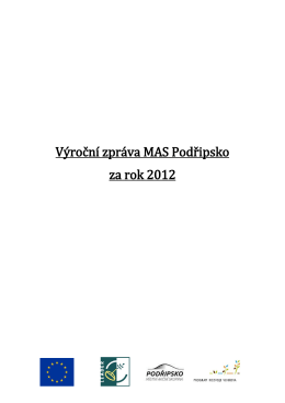 Výroční zpráva MAS Podřipsko za rok 2012