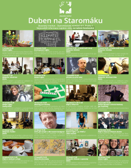 Duben na Staromáku