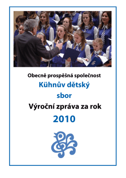 Výroční zpráva za rok 2010