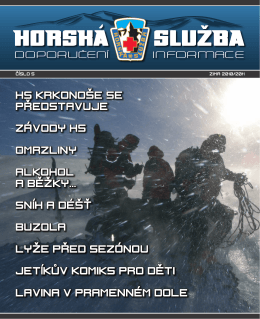 HORSKÁ SLUZBA - Horská služba ČR
