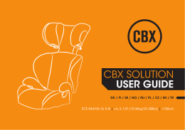 CBX SOLUTION USER GUIDE