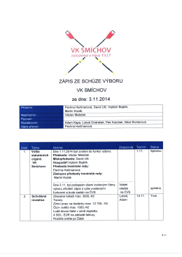 VK SMÍCHOV - Veslařský klub Smíchov