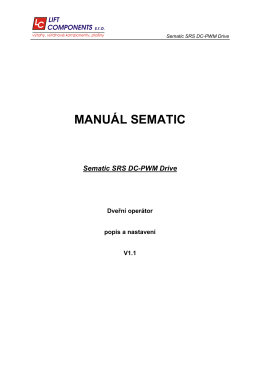 Sematic SRS DC-PWM Drive