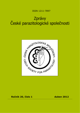 Číslo 1 - Česká parazitologická společnost