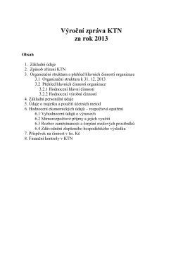 Výroční zpráva 2013.pdf - Knihovna a tiskárna pro nevidomé K.E.