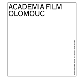 programme - Academia Film Olomouc