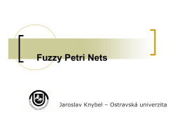 Fuzzy Petri Nets
