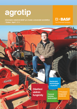 agrotip - BASF Ochrana rastlín