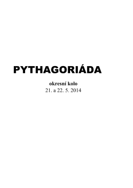 (Pythagoriáda - OK - 2014)