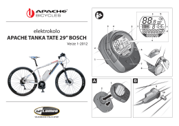 Návod k Apache Tanka Tate (pdf) - Bike