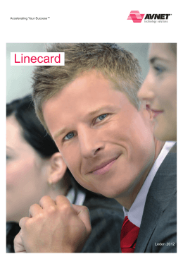 our Linecard here - Avnet Technology Solutions