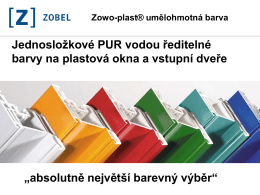 Zowo-plast® umělohmotná barva