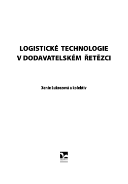 logistické technologie v dodavatelském řetězci