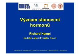 Prof. RNDr. Richard Hampl, DrSc.