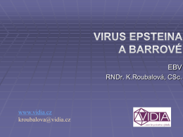 Virus Epsteina a Barrové
