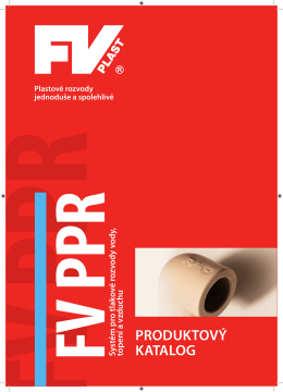 FV Plast katalog PPR
