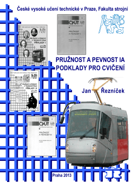 PRUŽNOST A PEVNOST IA PODKLADY PRO CVIČENÍ