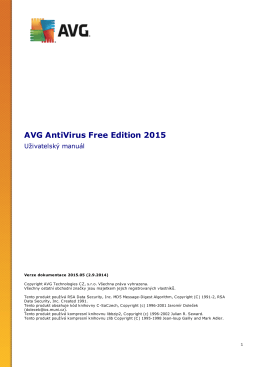 AVG AntiVirus Free Edition 2015