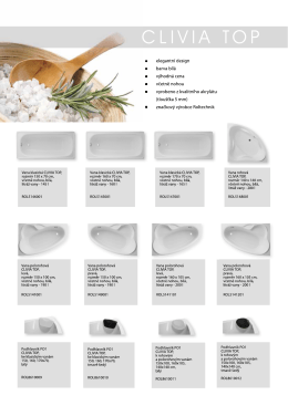Vana klasick&aacute; CLIVIA TOP, rozměr 150 x 70 cm, včetně nohou, b&iacute;l&aacute;,