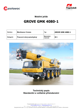 GROVE GMK 4080-1