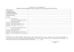 Merkezi Yerleştirme Puanına Göre Yatay Geçiş Başvuru Dilekçesi