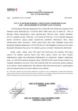 BOM/A - Bornova Belediyesi