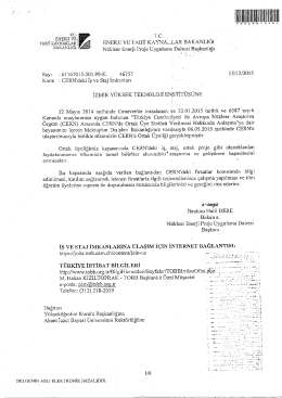 llllll - İzmir Y&uuml;ksek Teknoloji Enstit&uuml;s&uuml;