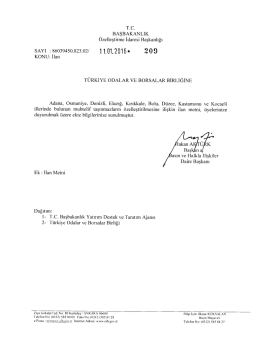 t.c. &ouml;zelleştirme idaresi başkanlığı ihalesi
