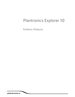 Plantronics Explorer 10