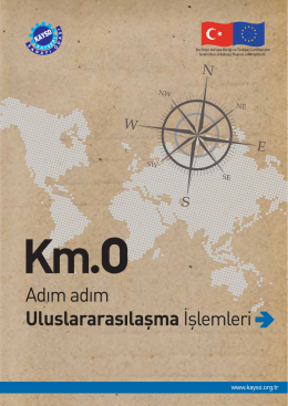 Adım adım Uluslararasılasma Islemleri