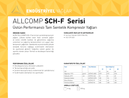 ALLCOM P SCH-F Serisi - Alpet Madeni Yağları