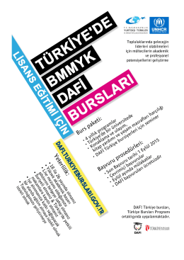Topluluklarında geleceğin liderleri olabilmeleri