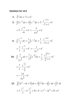 Solutions for 14.2