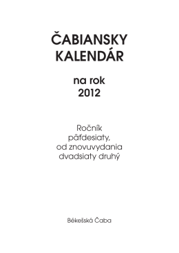 Kalendar 2012.indd