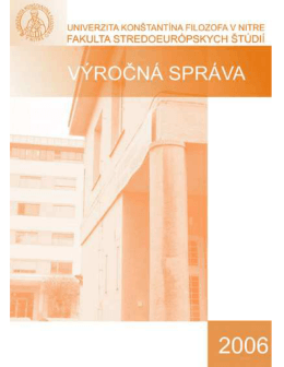 Otvoriť vo formáte PDF - Fakulta stredoeurópskych štúdií UKF Nitra