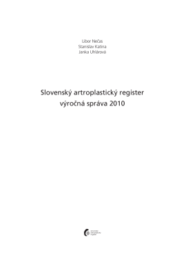 Výročná správa za rok 2010 (.pdf 7810.73 KB)