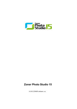 Zoner Photo Studio 15
