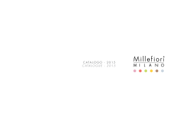 CATALOGO - 2015 CATALOGUE