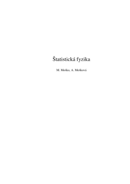 Štatistická fyzika
