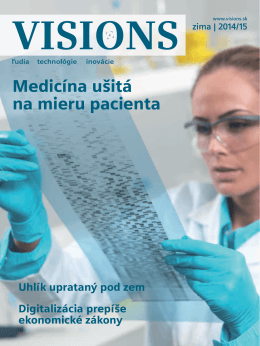 Časopis VISIONS vo formáte pdf