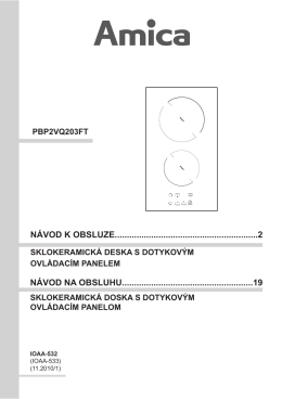 NÁVOD K OB SLU ZE