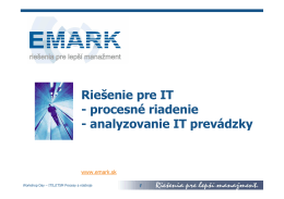 8. 20110 EMARK-itSMF_Riesenia pre IT.pdf